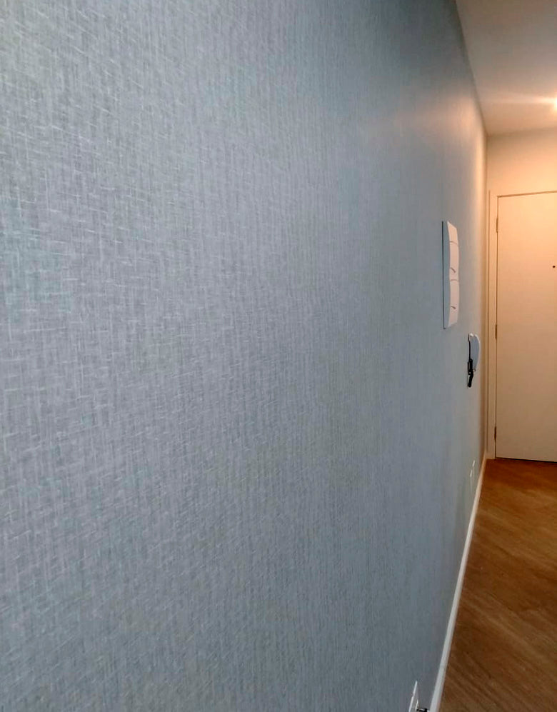 Revestimento Adesivo Telado Brim Cinza