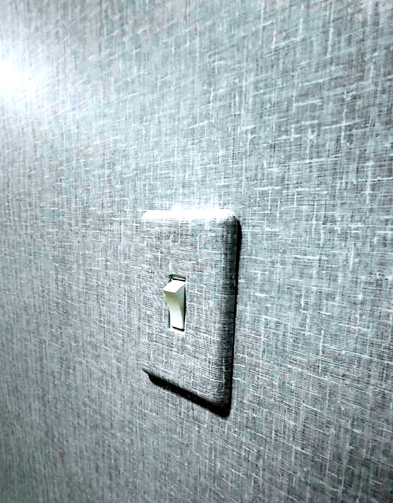 Papel de Parede Texturizado Linho Cinza