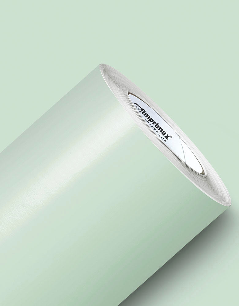 Adesivo de Envelopamento Verde Menta Brilho