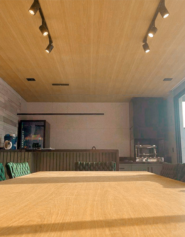 Revestimento Texturizado Para Tetô Madeira Galícia