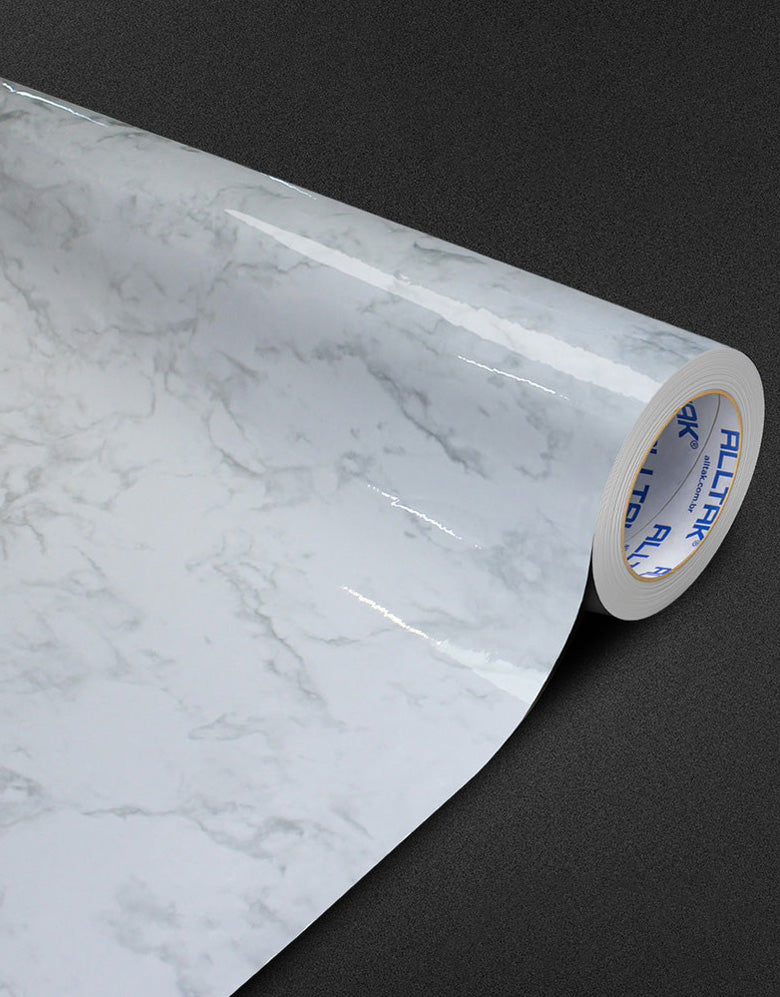 Adesivo para Chão Mármore Lunare Brilho