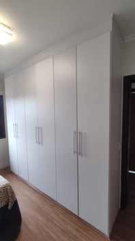 Adesivo Envelopamento para Guarda-Roupa Branco Fosco Imprimax