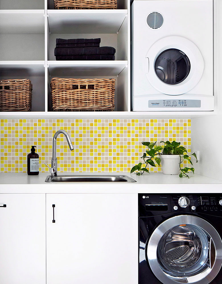 Papel de Parede Pastilha Amarela