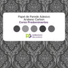 Papel de Parede Adesivo Arabesc Carbon