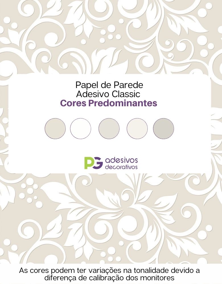Papel de Parede Adesivo Classic