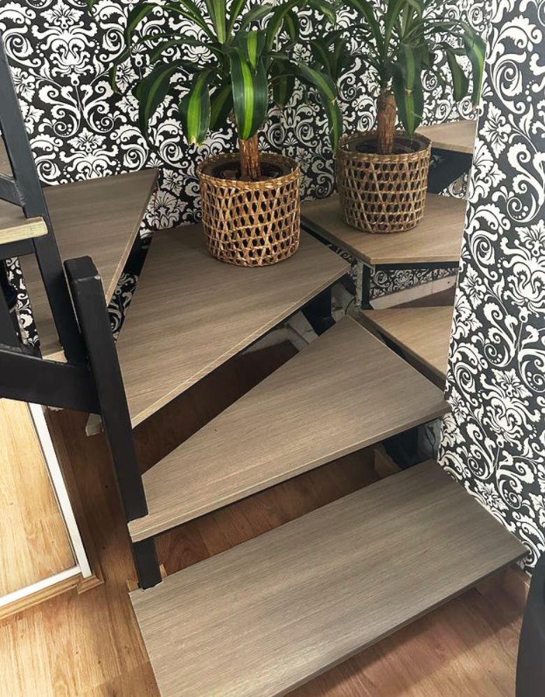 Revestimento Adesivo Madeira Linheiro Queimado