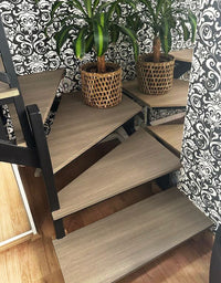 Revestimento Adesivo Madeira Linheiro Queimado