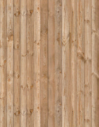 KIT DE 2 ROLOS - 3,00m x 50cm - Papel de Parede Madeira Ripada Rústica