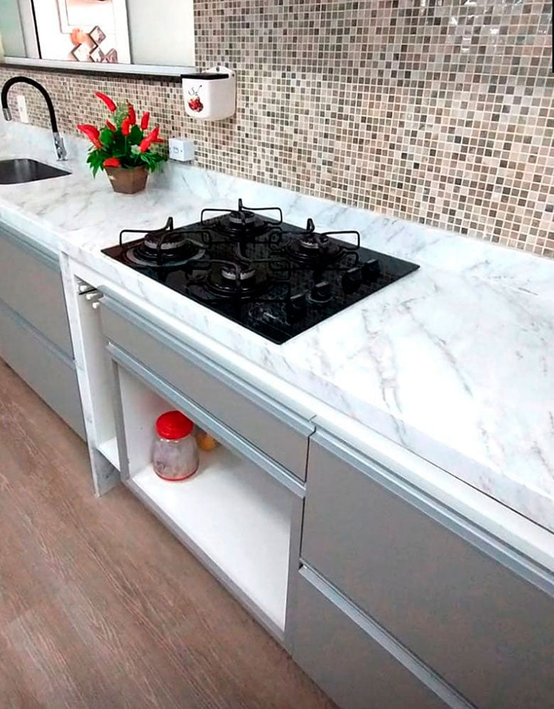 Revestimento Adesivo Mármore Calacata Brilho