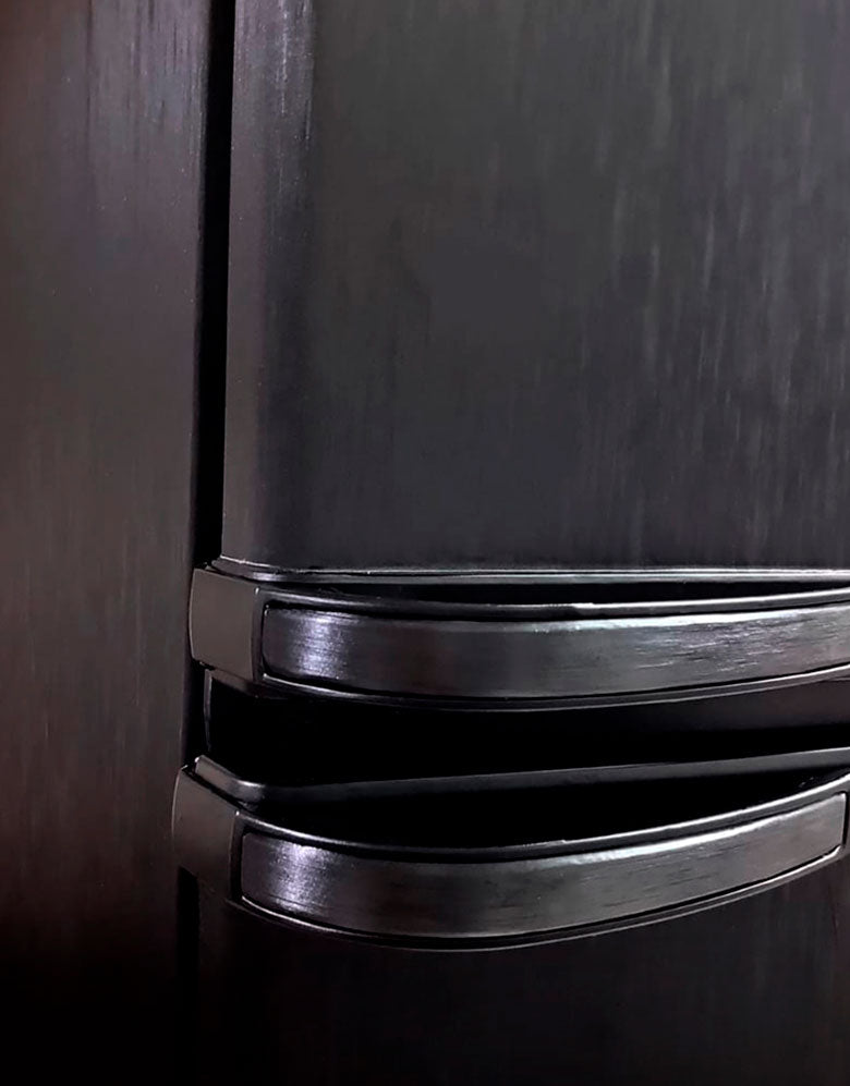 Adesivo de Envelopamento Escovado Preto