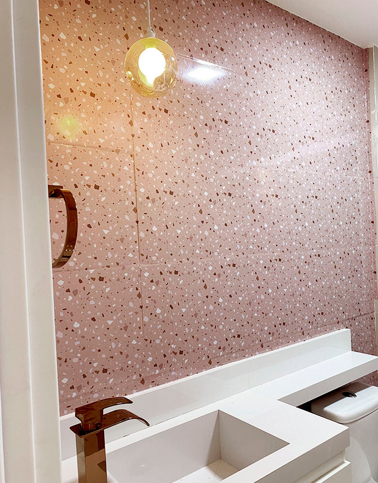 Papel de Parede Adesivo Granilite Romântico