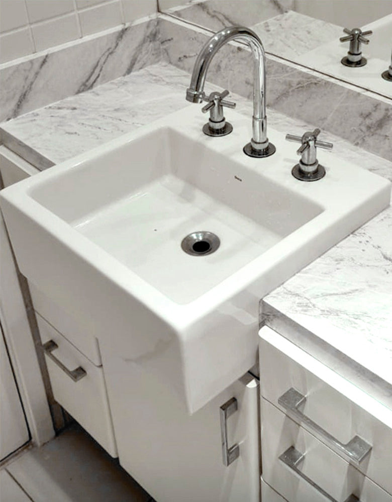 Adesivo para Pia Mármore Calacata Brilho