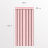 Papel de Parede Adesivo Meia Parede Ripado Rosa