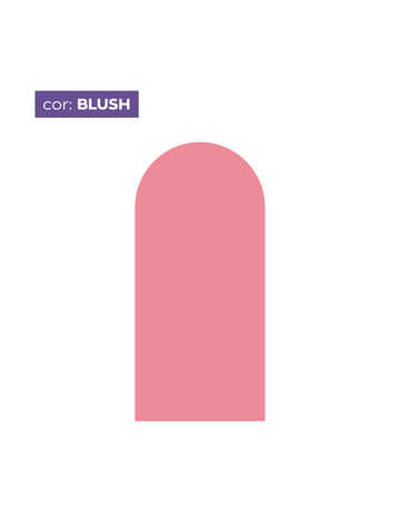 Adesivo de Parede Arco Liso Blush