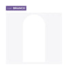 Adesivo de Parede Arco Liso Branco
