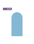 Adesivo de Parede Arco Liso Jeans