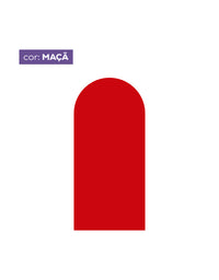 Adesivo de Parede Arco Liso Maçã