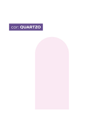 Adesivo de Parede Arco Liso Quartzo