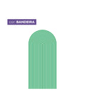 Adesivo de Parede Arco Listrado Bandeira