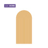 Adesivo de Parede Arco Listrado Ocre