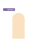 Adesivo de Parede Arco Listrado Pêssego