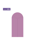 Adesivo de Parede Arco Listrado Uva