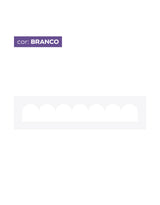 Adesivo de Parede Cerquinha Branco