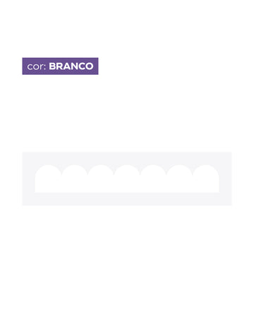 Adesivo de Parede Cerquinha Branco