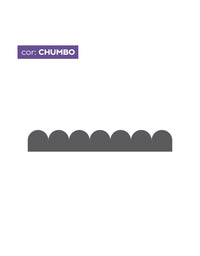 Adesivo de Parede Cerquinha Chumbo