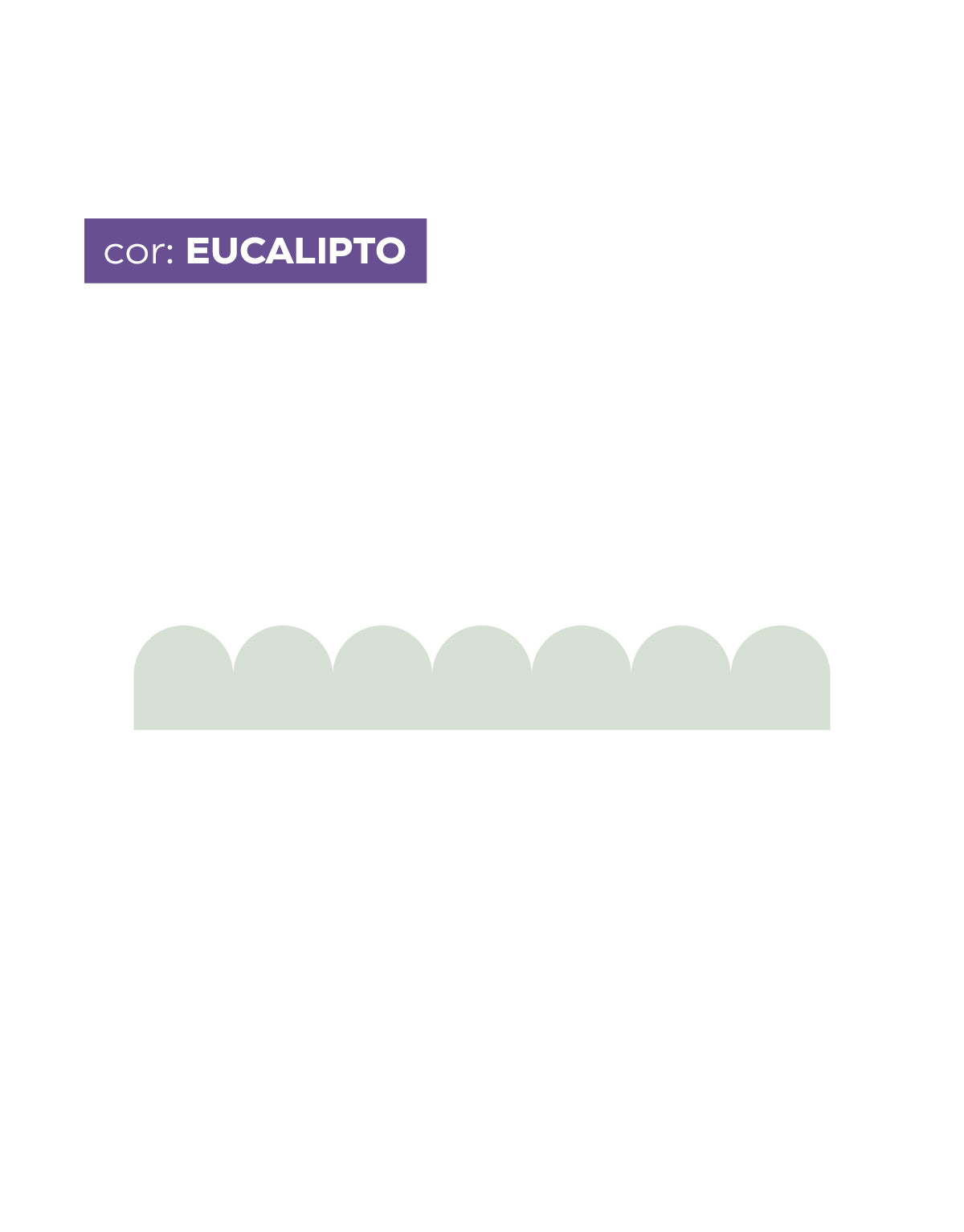 Adesivo de Parede Cerquinha Eucalipto