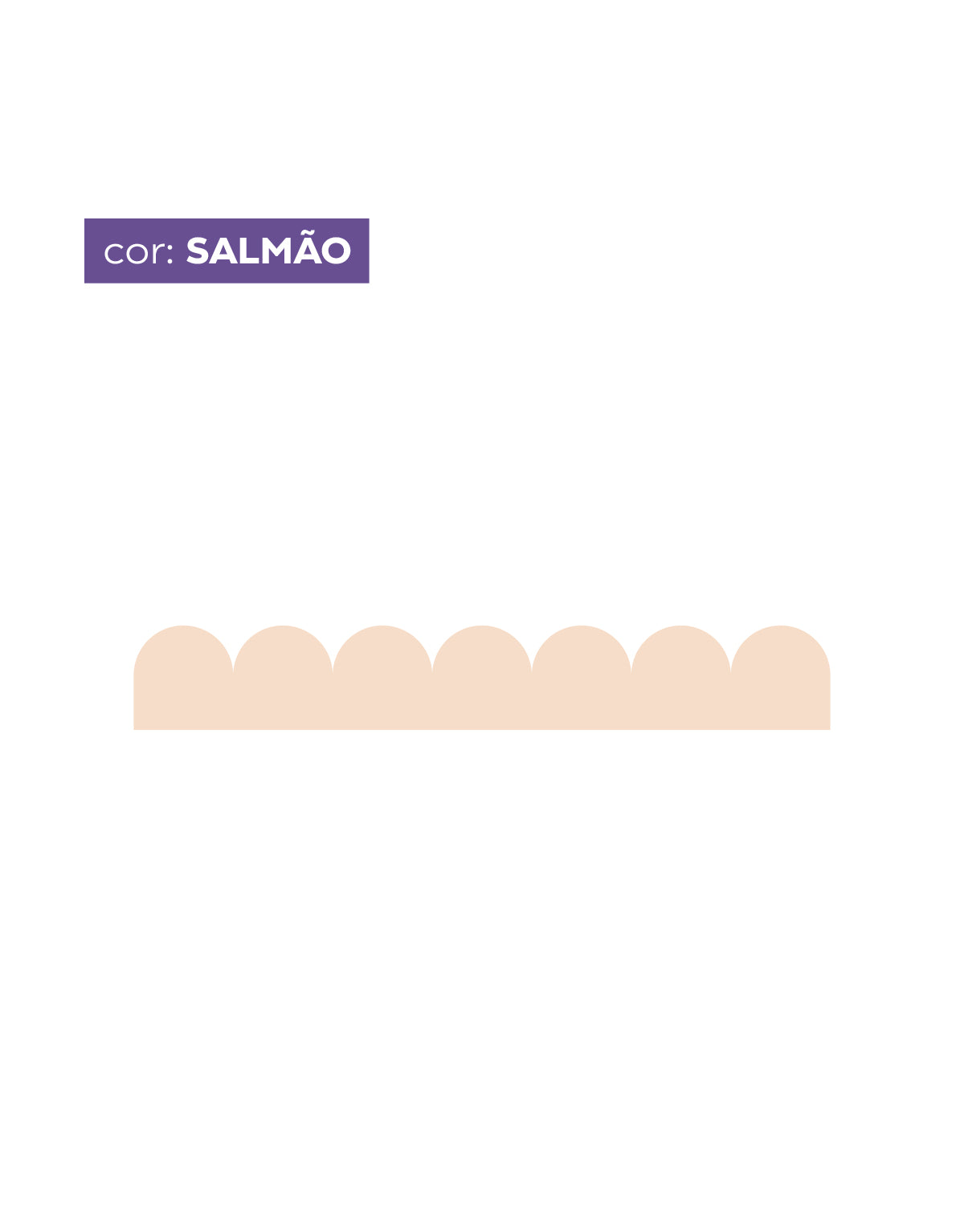 Adesivo de Parede Cerquinha Salmão