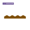 Adesivo de Parede Ondinhas Chocolate