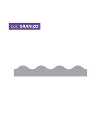 Adesivo de Parede Ondinhas Granizo