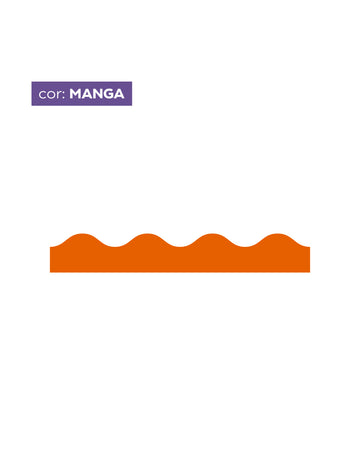 Adesivo de Parede Ondinhas Manga