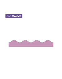 Adesivo de Parede Ondinhas Mauve