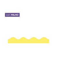Adesivo de Parede Ondinhas Milho