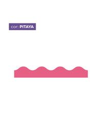 Adesivo de Parede Ondinhas Pitaya