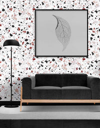 Papel de Parede Terrazzo Granilite Quartzo