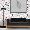 Papel de Parede Terrazzo Granilite Quartzo