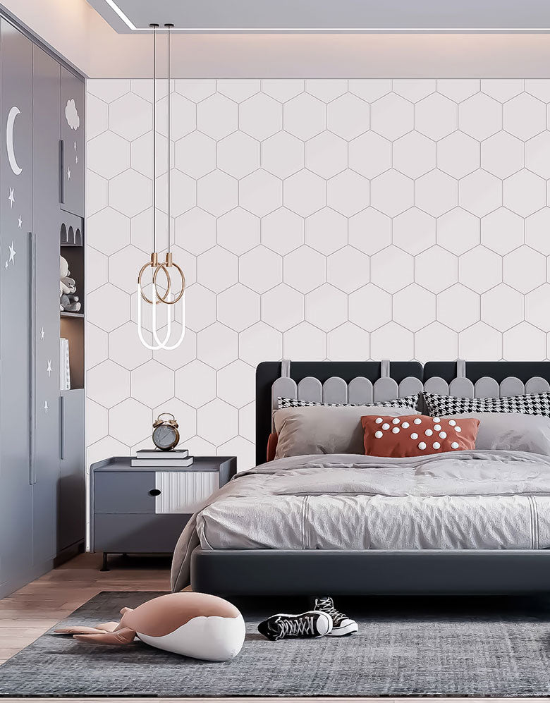 Papel de Parede Adesivo Colmeia