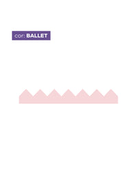 Adesivo de Parede Zig Zag Ballet