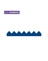 Adesivo de Parede Zig Zag Marinho