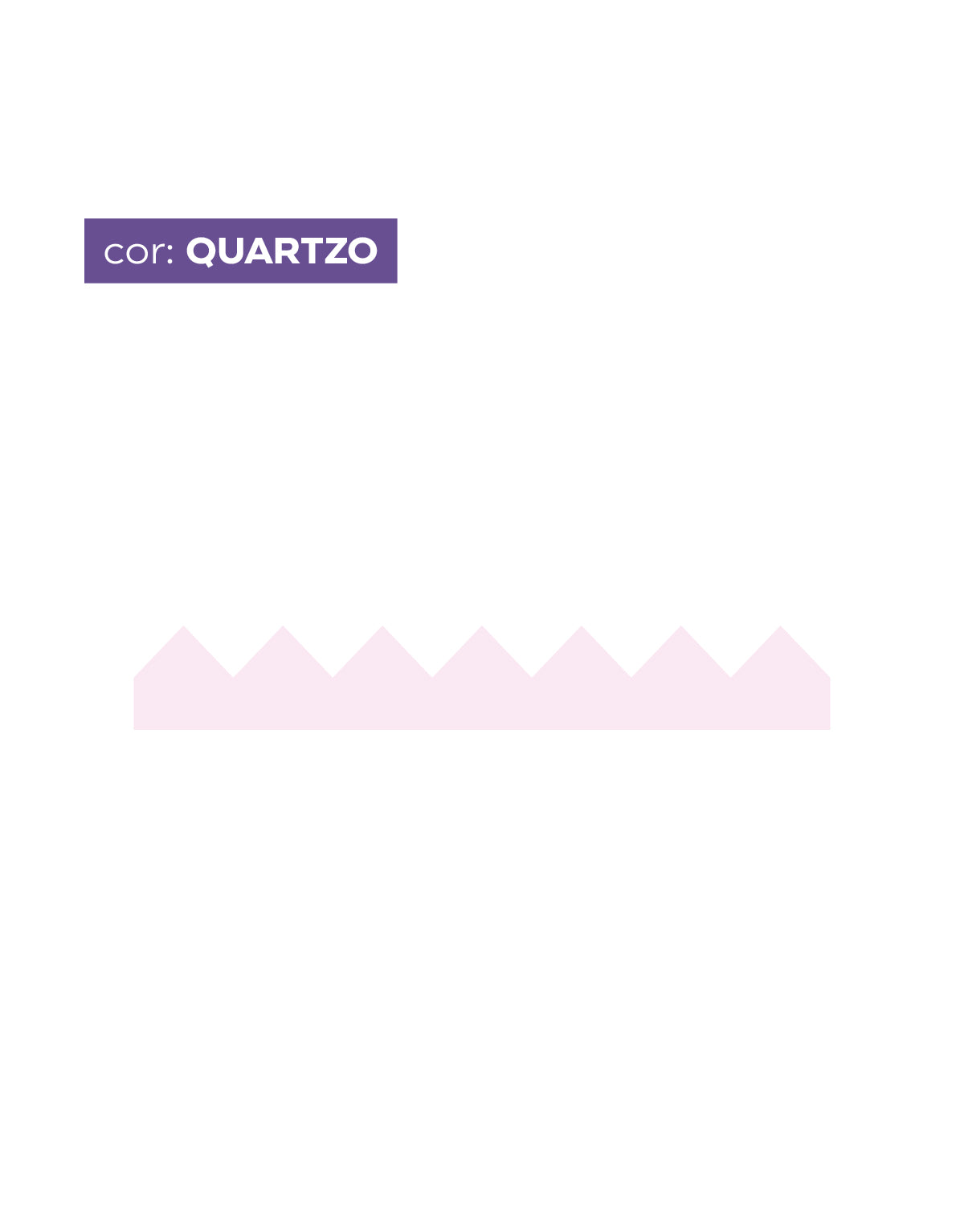 Adesivo de Parede Zig Zag Quartzo