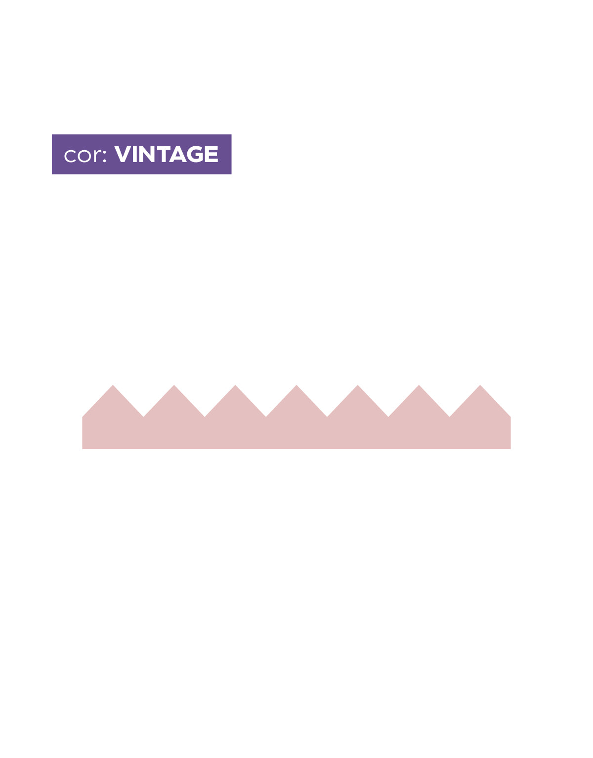 Adesivo de Parede Zig Zag Vintage