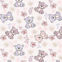 Papel de Parede Ursinhos Carinhosos