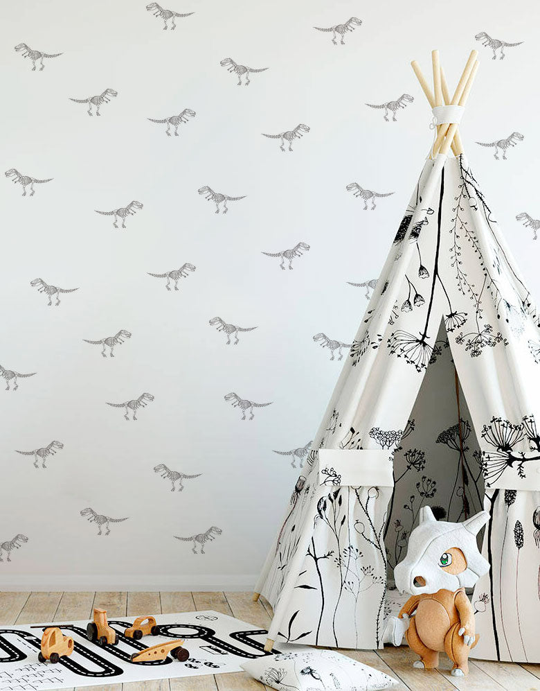 Cartela Adesiva Fossil de Dinossauros