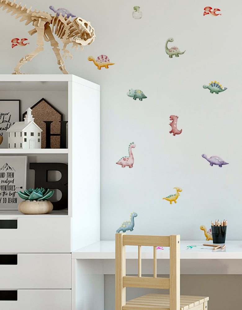 Cartela Adesiva Dinos Baby