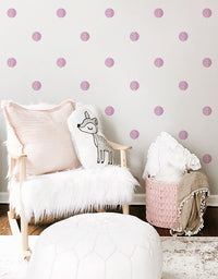 Cartela Adesiva Bolinhas Aquarela Ternura