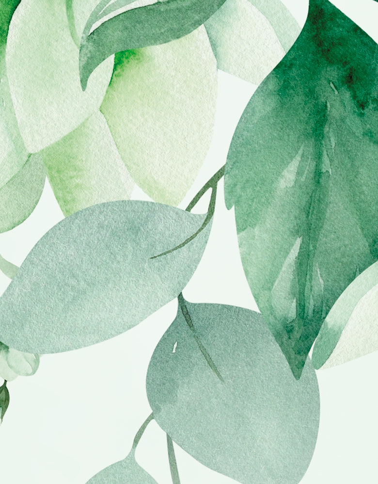 Painel de Parede Adesivo Boiserie Folhagens