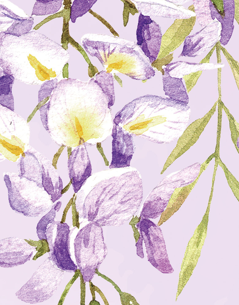 Painel de Parede Adesivo Boiserie Lavanda